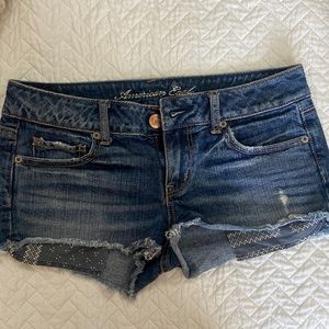 American Eagle Micro Denim Shorts